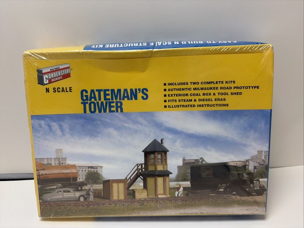 N 1/160 Scale Walthers Cornerstone Kit 933-3811 Gateman's Tower - SEALED